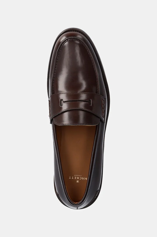 Poltopánky Hackett London JAME MIRROW hnedá HMS21428