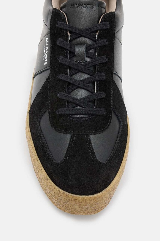 Boty Kožené tenisky AllSaints Jaimee Low Top M052FB černá