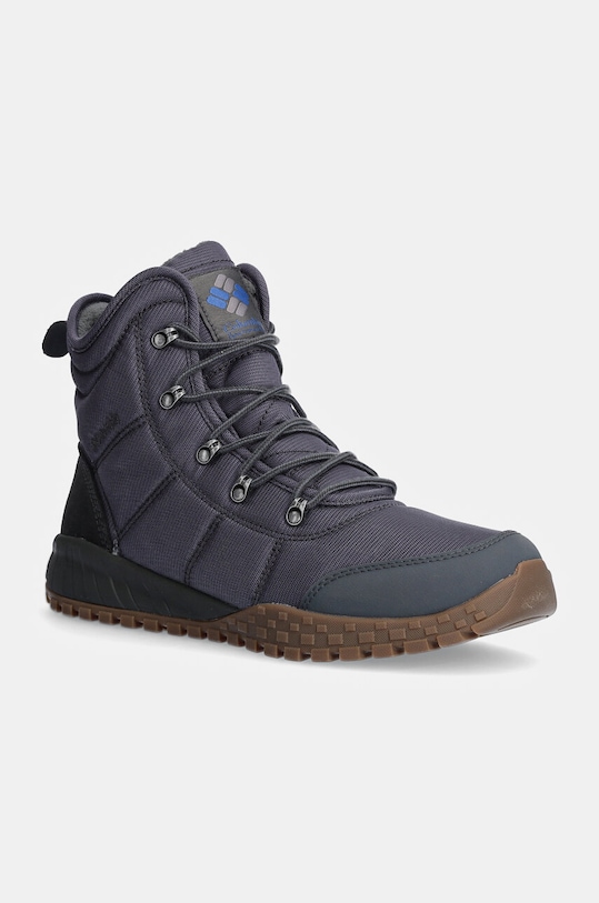 Boty Columbia Fairbanks semišová kůže šedá 2100831