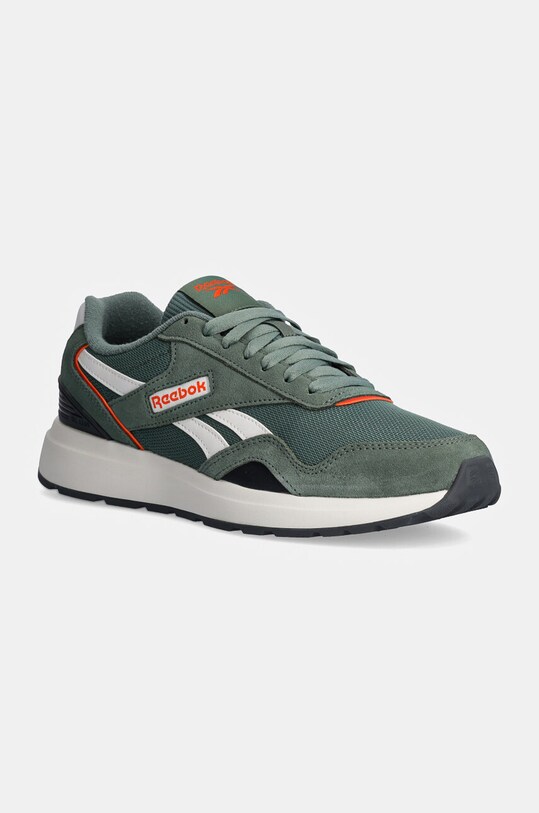 Sneakers boty Reebok Classic Reebok Gl1100 semišová kůže zelená 100201235