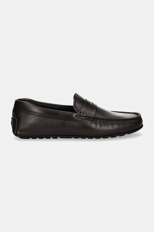 Kožené mokasíny BOSS Noel 50523026.205 hnědá AW24