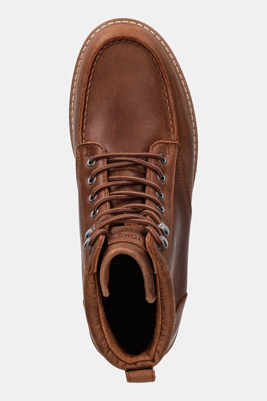 Kožené trapery Toms PALOMAR hnědá 10020298