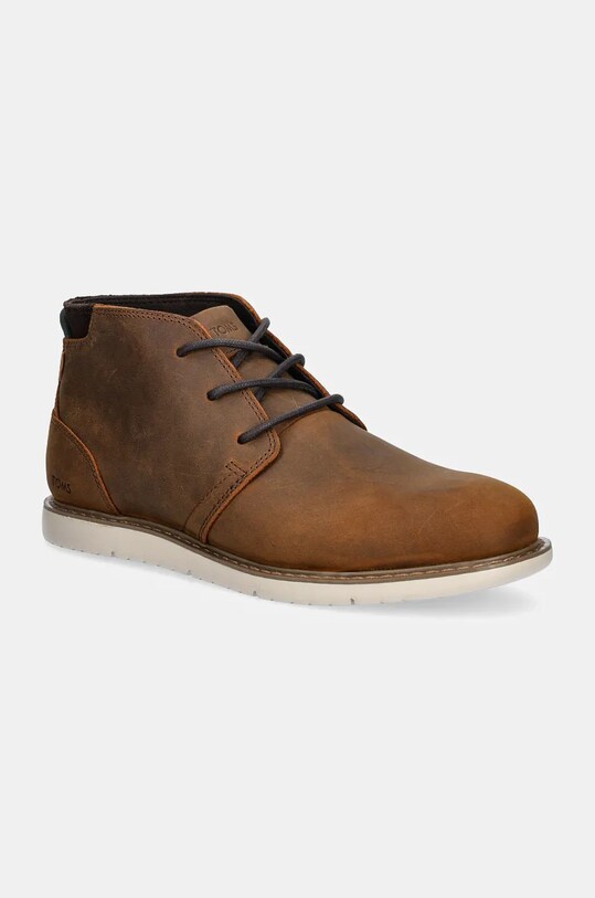 Toms scarpe in nubuck NAVI Planet friendly marrone 10016893