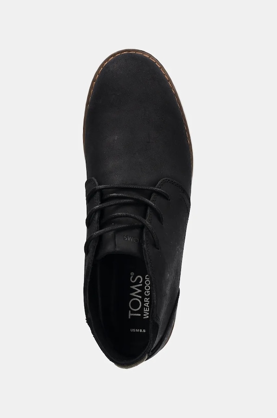 Toms półbuty nubukowe NAVI czarny 10016893