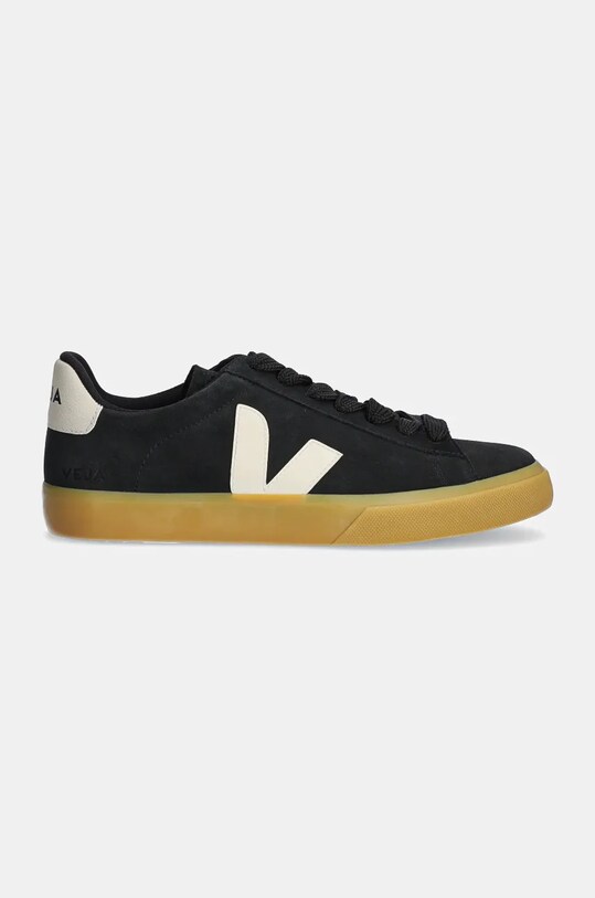 Замшеві кросівки Veja Campo CP0303692B чорний AW24