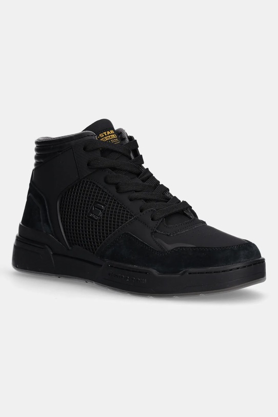 G-Star sneakersy Attacc skóra zamszowa czarny GR508032AM