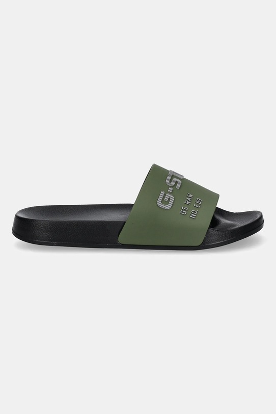 Šľapky G-Star Cart GR344041AM zelená AW24