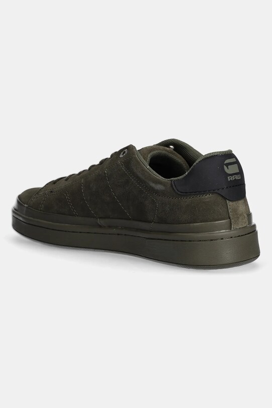 Încălțăminte G-Star sneakers din piele intoarsă Recruit GR533068AM verde
