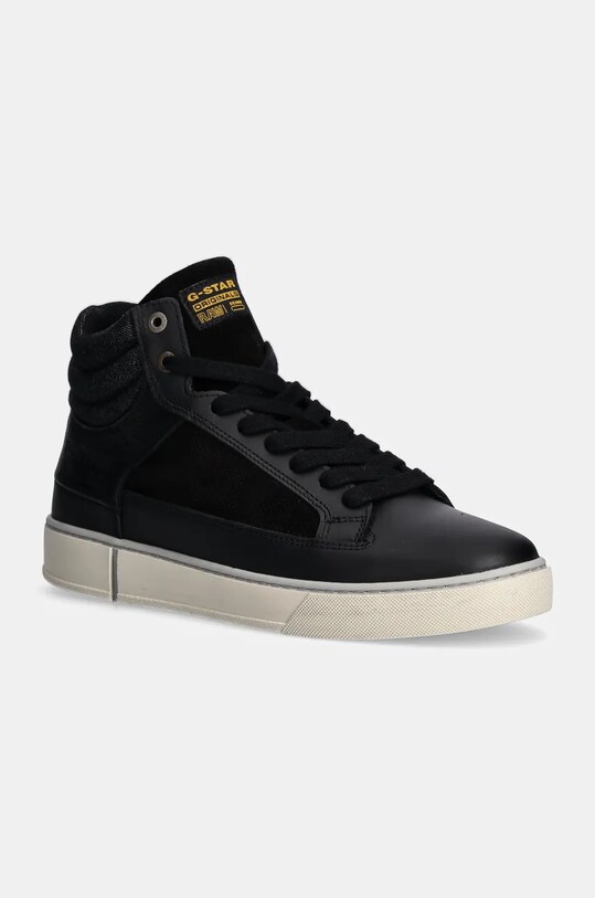 G-Star sneakersy Ravond skóra zamszowa czarny GR001019AM