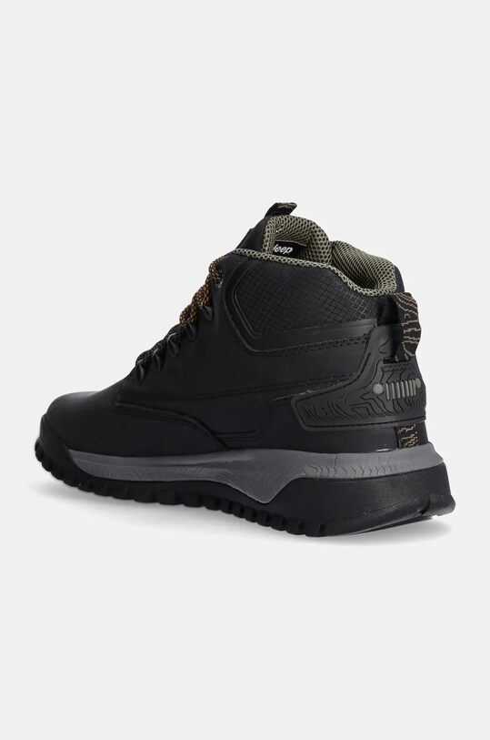 Παπούτσια Παπούτσια nubuck Jeep CANYON MID WP JM42150A μαύρο