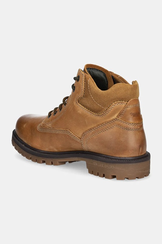 Παπούτσια Δερμάτινα παπούτσια Jeep WILLYS JM42000A καφέ