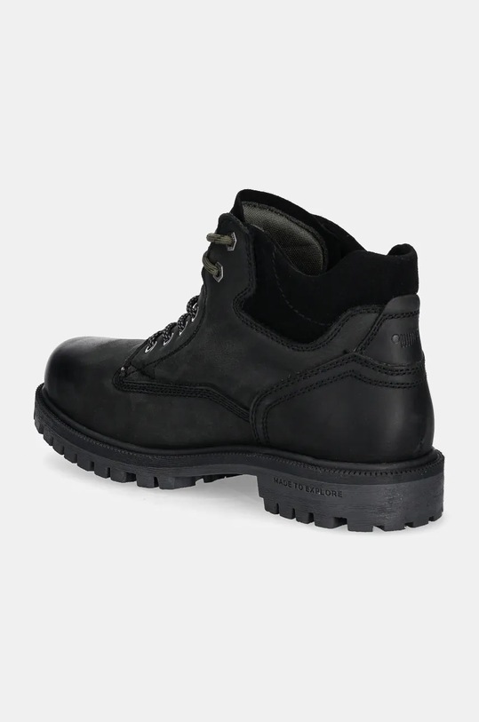 Παπούτσια Δερμάτινα παπούτσια Jeep WILLYS JM42000A μαύρο