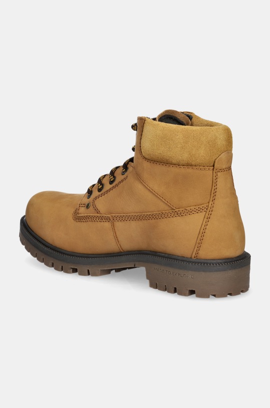 Boty Nubukové turistické boty Jeep WILLYS BOLD NUBUK JM42002A hnědá