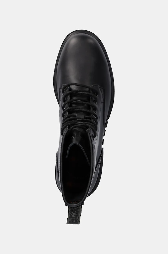 Kožené trapery Jeep RENEGADE černá JM42030A