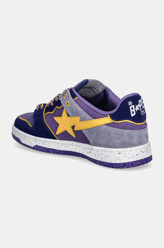 Obuv Kožené tenisky A Bathing Ape SK8 STA #4 M2 1K80191313 fialová