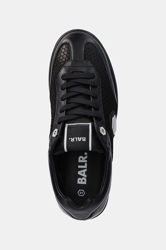 Кожаные кроссовки BALR. Q-Series Classic Cup Sneaker чёрный B1511.1032
