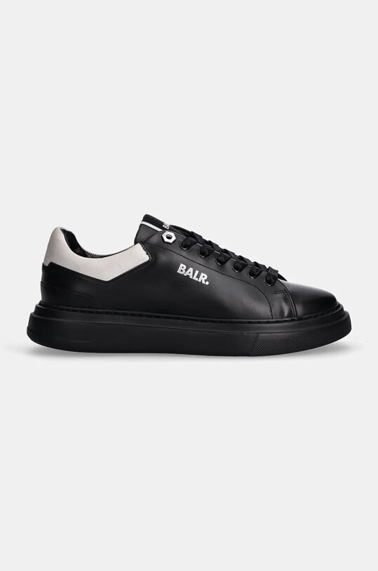 Кожаные кроссовки BALR. Game Day Sneaker B1511.1036 чёрный AW24
