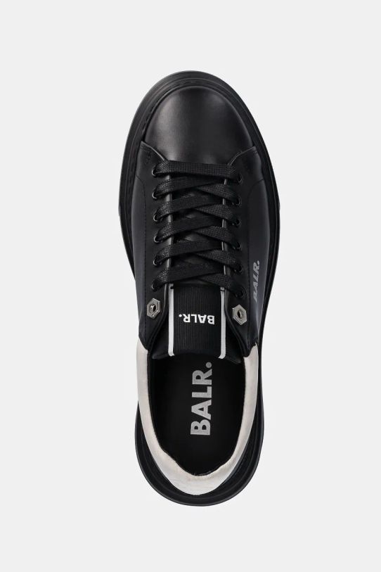 Кожаные кроссовки BALR. Game Day Sneaker чёрный B1511.1036