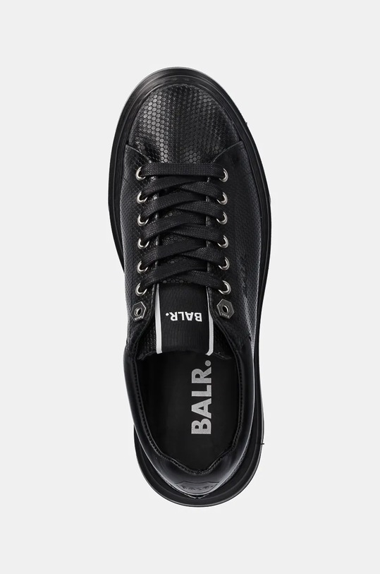 BALR. sneakersy skórzane Game Day Hexagon Sneaker czarny B1511.1038