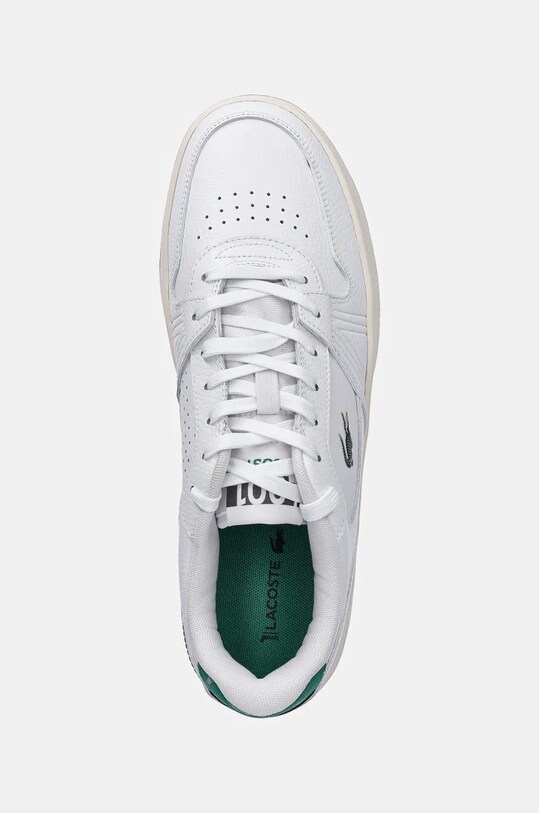 Lacoste sneakers din piele L001 MID LEATHER alb 48SMA0021