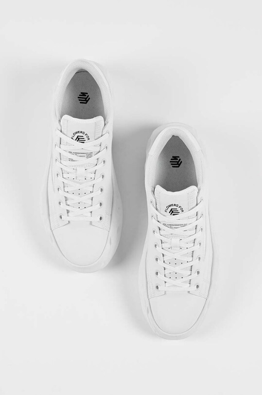 Tenisky Flowers for Society Radicle Topless FFS017M biela