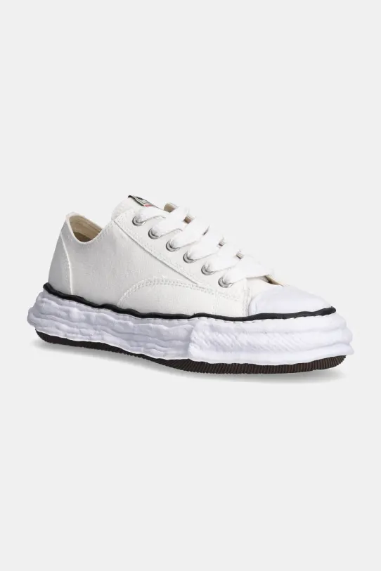 Кеды Maison MIHARA YASUHIRO Peterson 23 Canvas Low-Top синтетический белый A11FW702