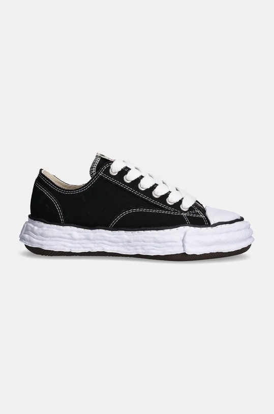Πάνινα παπούτσια Maison MIHARA YASUHIRO PTS23 Canvas Low-Top A11FW702 μαύρο AW24