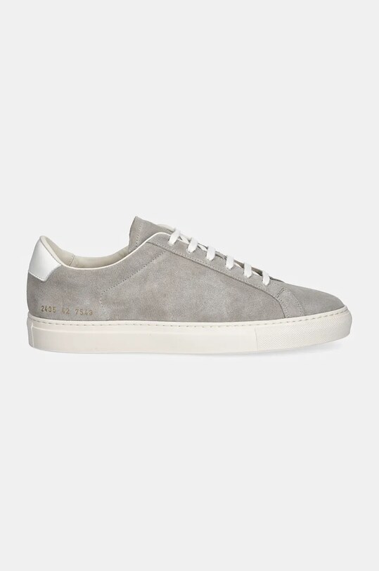 Common Projects suede sneakers Retro in Suede 2435.7543 gray AW24