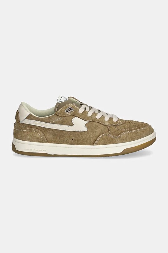 Stepney Workers Club sneakersy zamszowe Pro Cup 01 S-Strike Geo-Merged YQ03065 zielony AW24