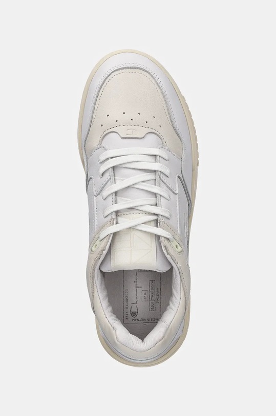 Champion sneakersy skórzane ZN80 I&A Low Cut biały S22373