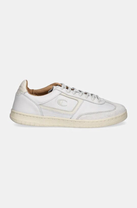Champion sneakers in pelle CL78 I&A Low Cut S22375 bianco AW24