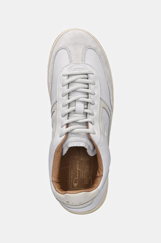 Champion sneakers in pelle CL78 I&A Low Cut bianco S22375