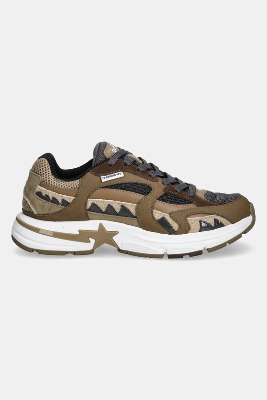 Кросівки A Bathing Ape SHARK STA #2 M2 1K70191315 коричневий AW24