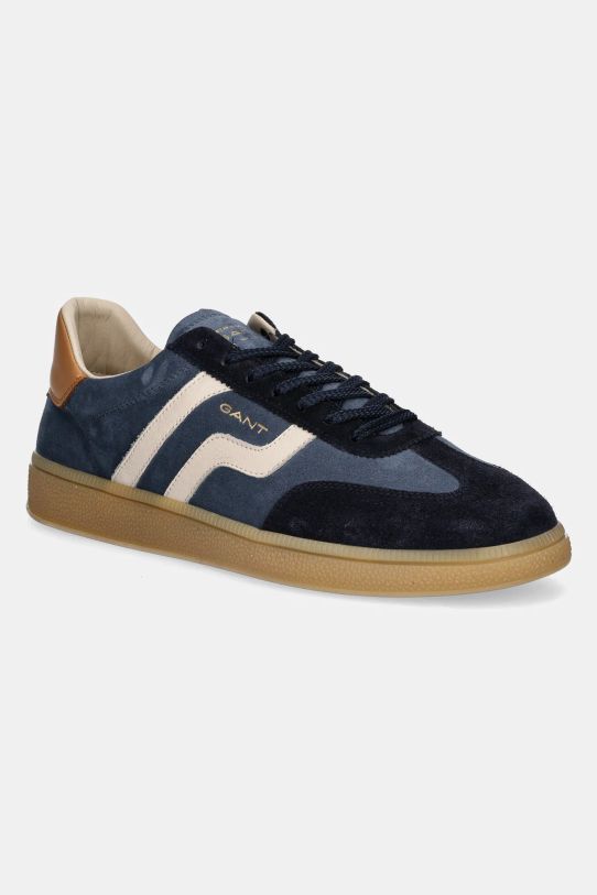 Gant sneakers din piele Cuzmo piele întoarsă albastru 29633824.G613