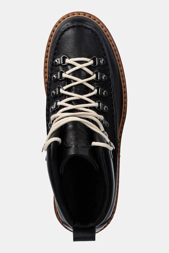 Шкіряні черевики Fracap Magnifico чорний MAGNIFICO.M60.ALLBLK