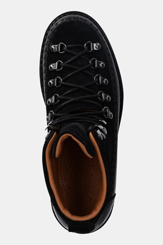 Шкіряні черевики Fracap Magnifico Indian чорний MAGNIFICO.M120.INDIA.BL