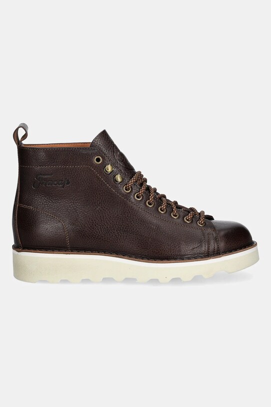 Δερμάτινα παπούτσια Fracap Monkey 750 MONKEY.R200.750T.DI.MR καφέ AW24