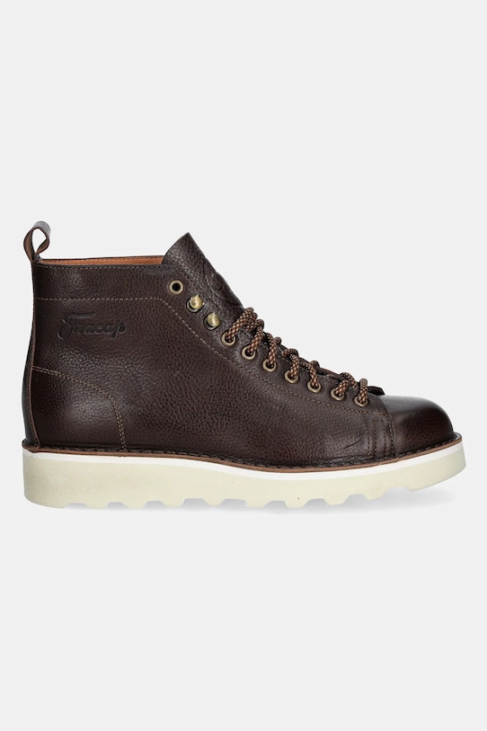 Fracap leather shoes Monkey 750 MONKEY.R200.750T.DI.MR brown AW24