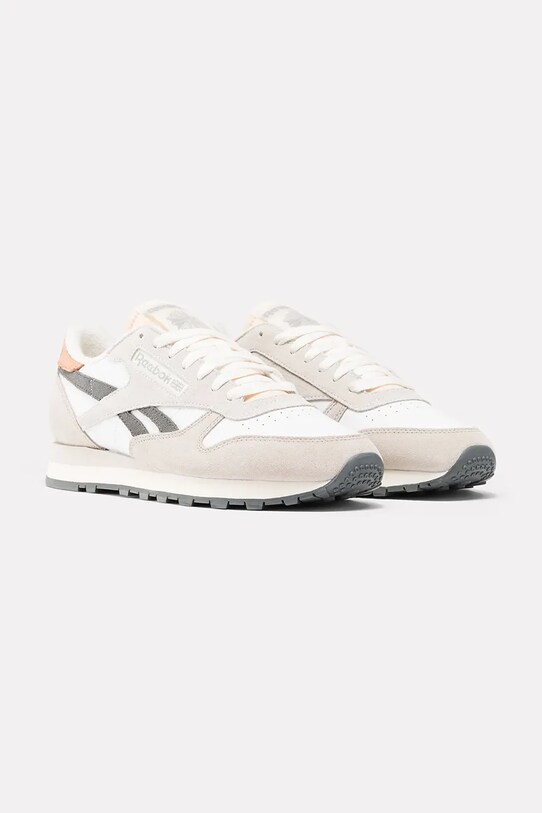 Reebok sneakersy skórzane Classic Leather 100201109 beżowy AW24