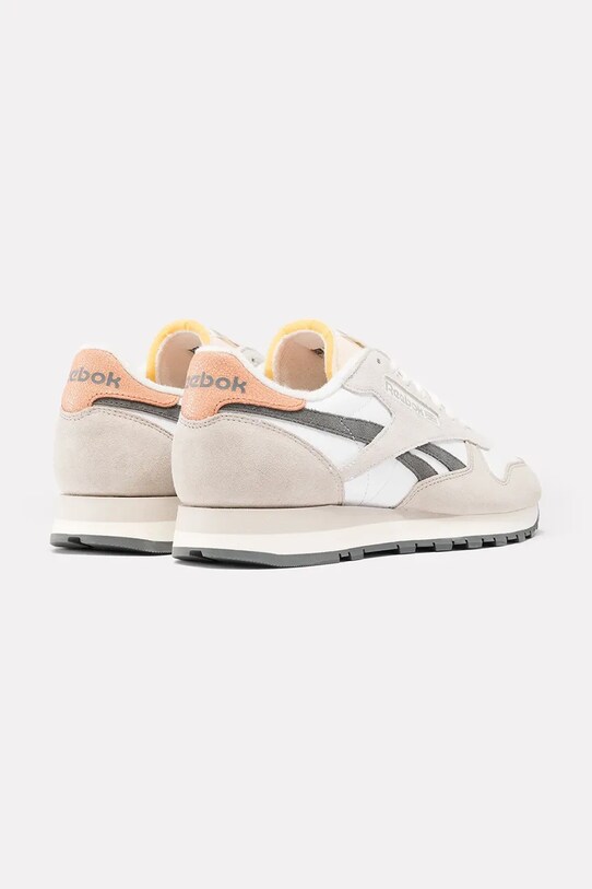 Obuwie Reebok sneakersy skórzane Classic Leather 100201109 beżowy