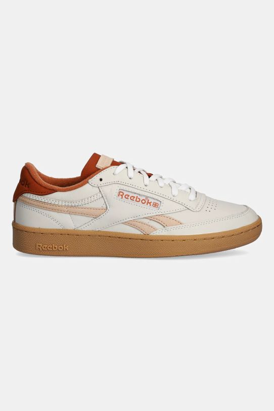 Reebok sneakersy skórzane Club C Revenge Vintage 100201194 beżowy AW24