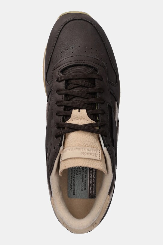 Nubuck sneakers Reebok Classic Leather Premium καφέ 100201163