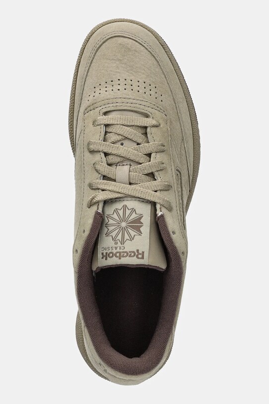 Tenisice od brušene kože Reebok Club C 85 zelena 100201183