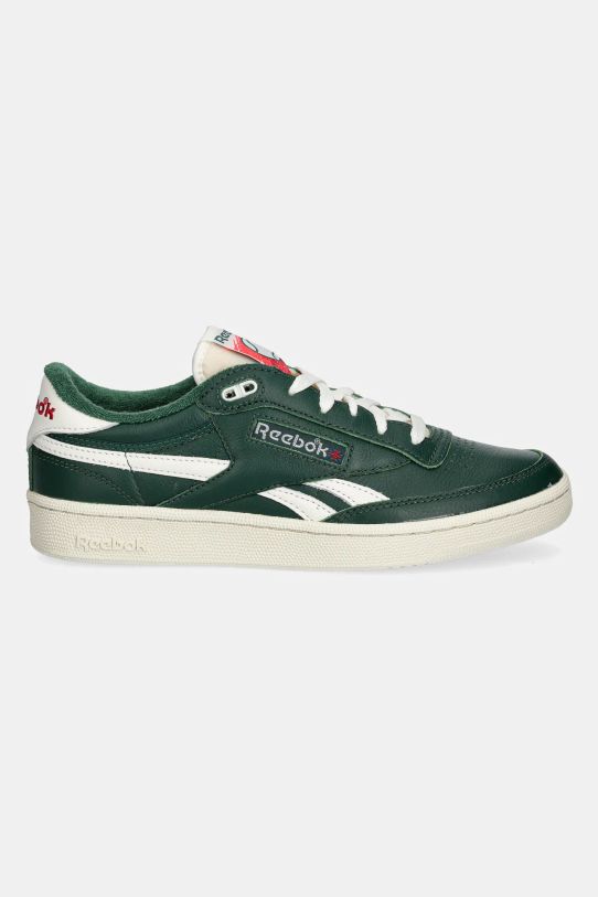 Reebok sneakersy skórzane Club C Revenge Vintage 100201178 zielony AW24