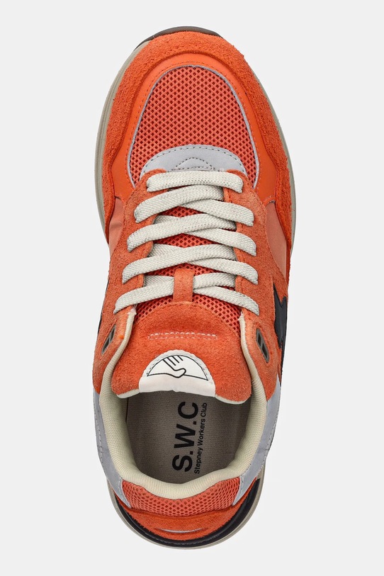 Stepney Workers Club sneakersy Amiel S-Strike pomarańczowy YP03390