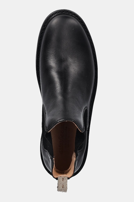 Kožené kotníkové boty Astorflex Bitflex Rubber černá BITFLEX.RUBBER.710.900