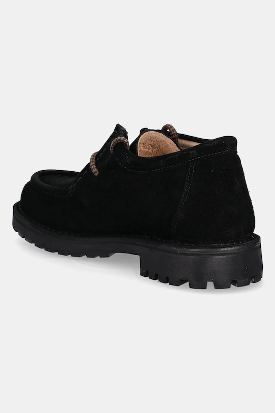 Semišové polobotky Astorflex Beenflex Rubber černá BEENFLEX.RUBBER.001.900