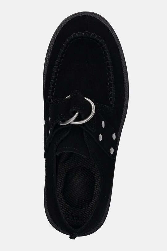 Suicoke pantofi de piele intoarsa JOCO negru OG391Sab