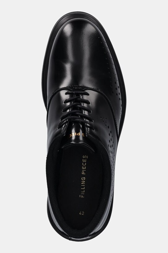 Κλειστά παπούτσια Filling Pieces Derby Gradient μαύρο 74927891861