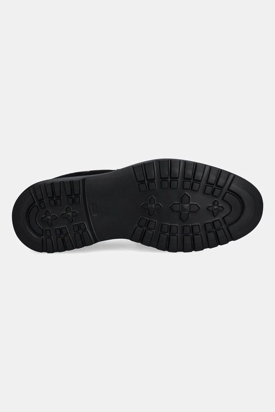 Poltopánky Filling Pieces Derby Suede 74922791861 čierna